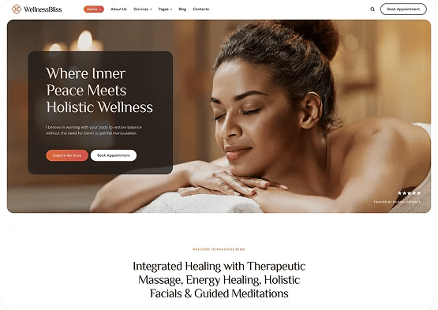 Wellness Bliss - Massage Salon & Spa WordPress Theme - Wellness Center | CMSMasters studio