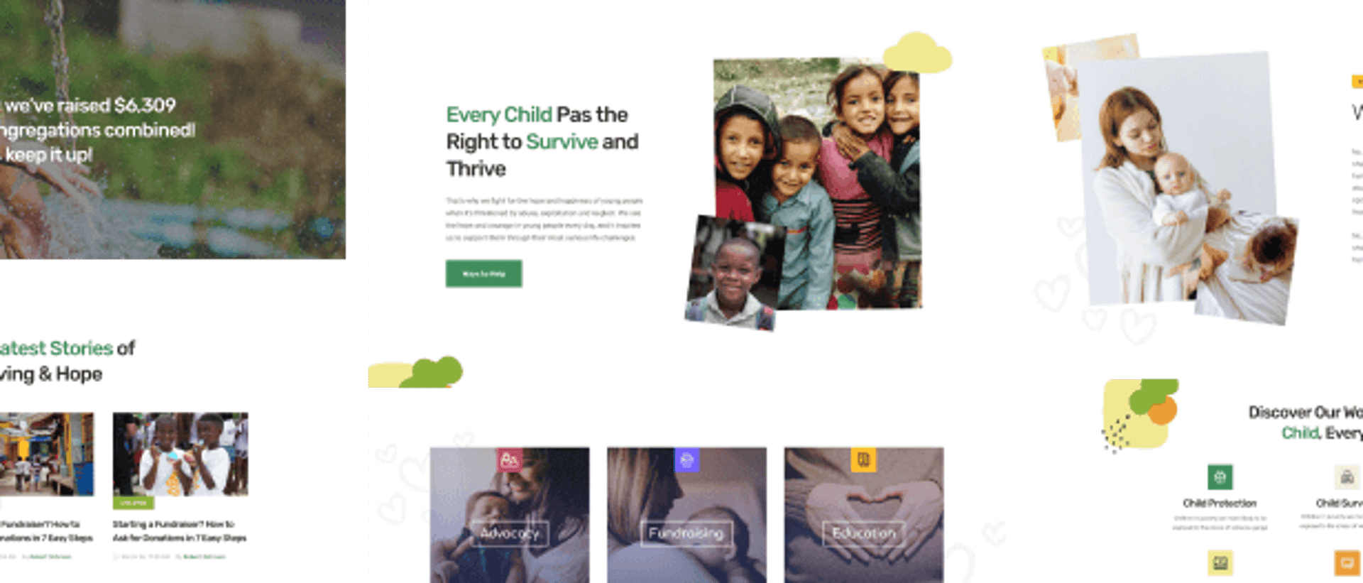 Save the Children - Charity WordPress Theme with Donations - Useful Blocks | Cmsmasters studio