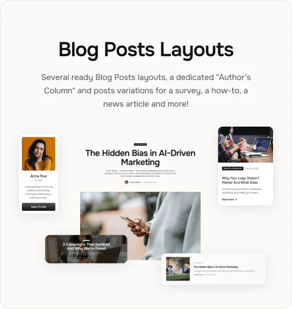 SaaSsy App - Software & Tech Startup WordPress Theme - Blog Posts Layouts | CMSMasters studio