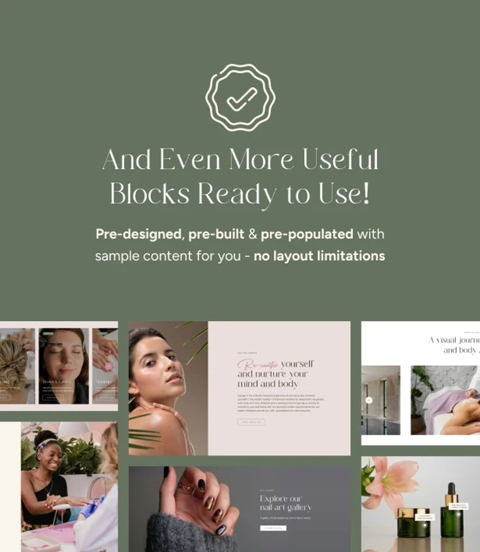 La Diva - Beauty Salon & Spa WordPress Theme - Useful Blocks | CMSMasters studio