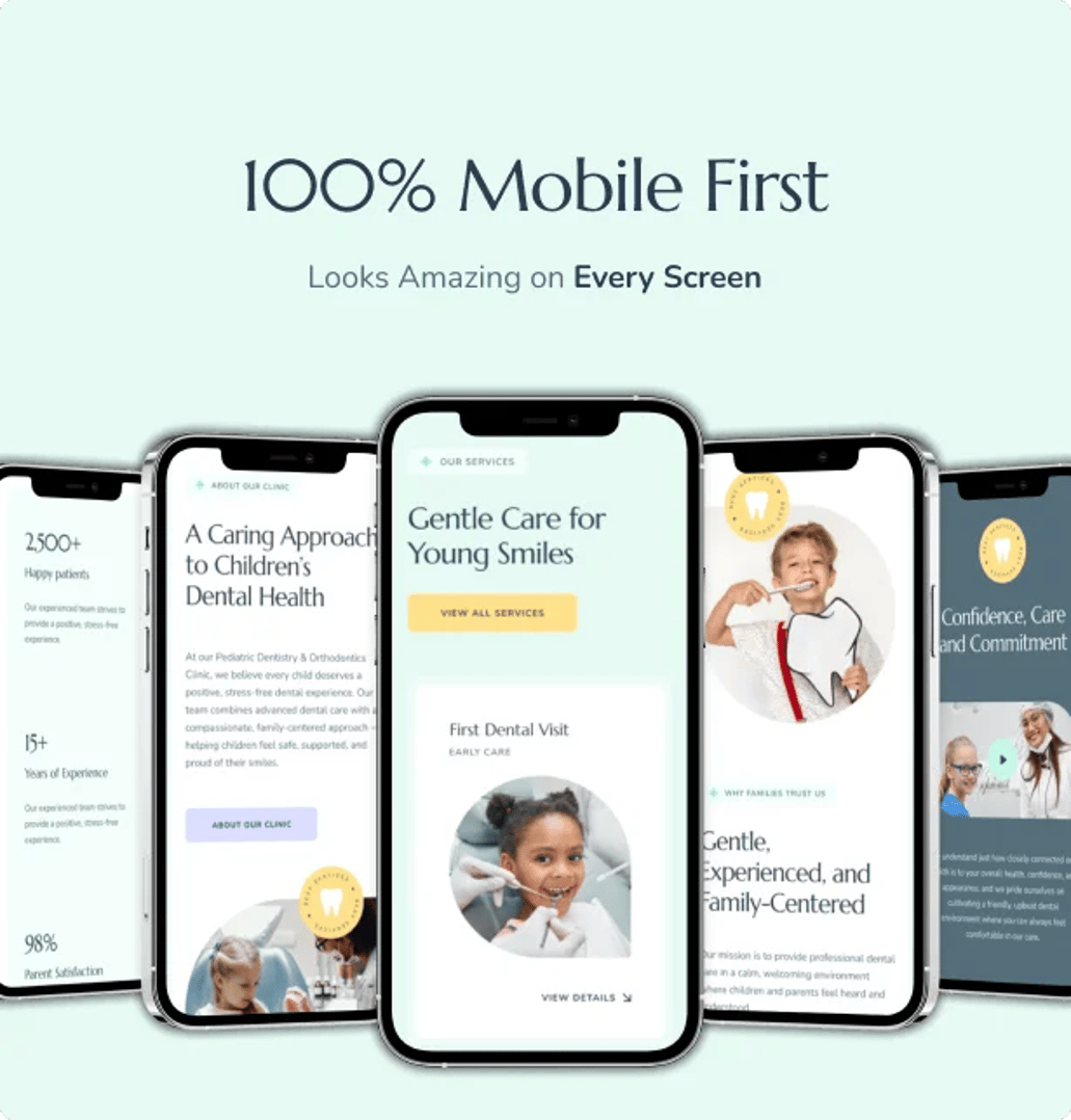 Happy Smiles - Pediatric Dental Clinic & Dentist WordPress Theme - 100% Mobile First | CMSMasters studio