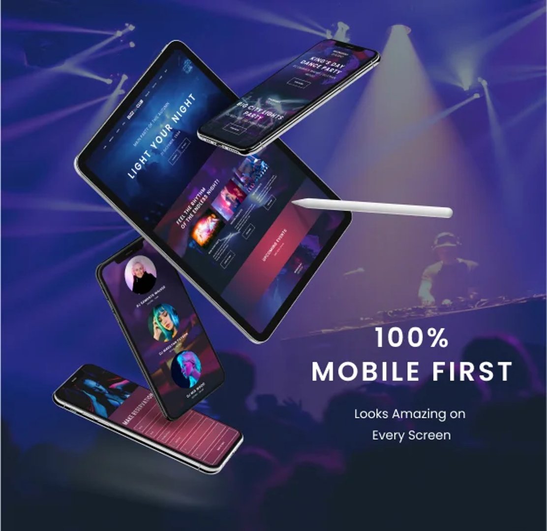 Buzz Club - Night Club, DJ & Music Festival Event WordPress Theme - 100% Mobile First