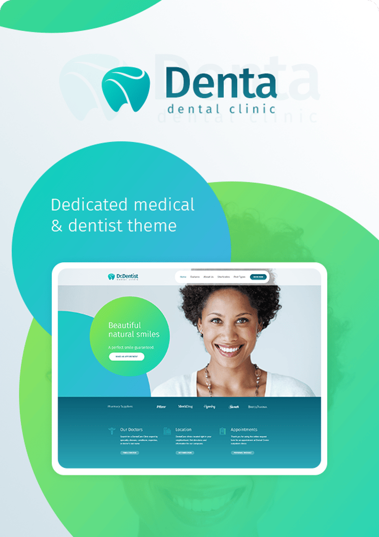Denta – Dental Clinic & Dentist WordPress Theme