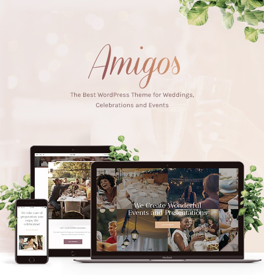 Amigos - Party & Celebration Event Agency | Cmsmasters studio