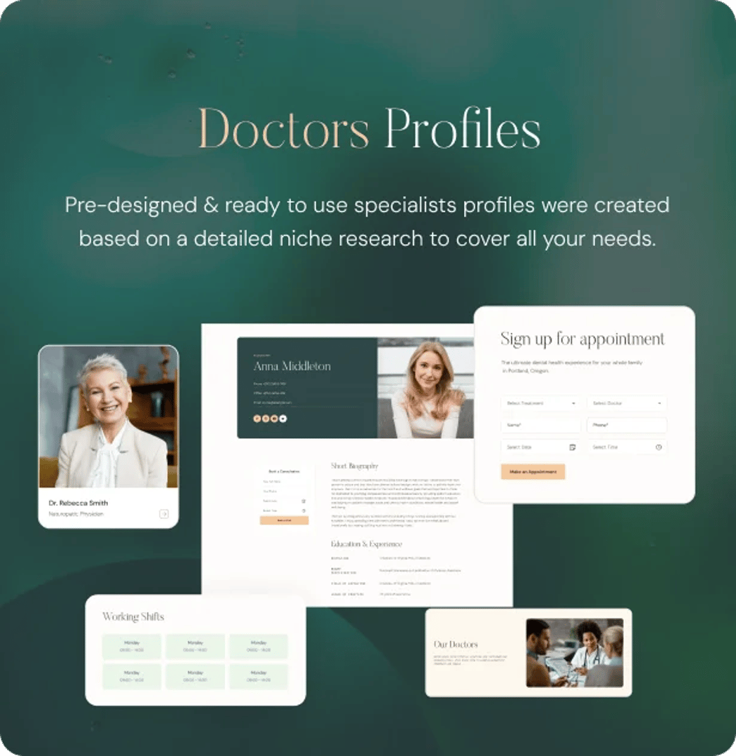 BioVital - Functional Medicine Doctor WordPress Theme - Profiles Post Type | CMSMasters studio