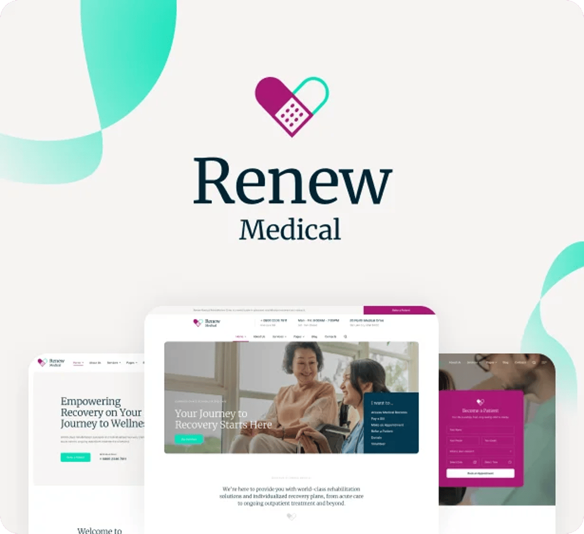 Renew Medical - Physiotherapy & Rehabilitation Clinic Medical WordPress Theme | CMSMasters studio
