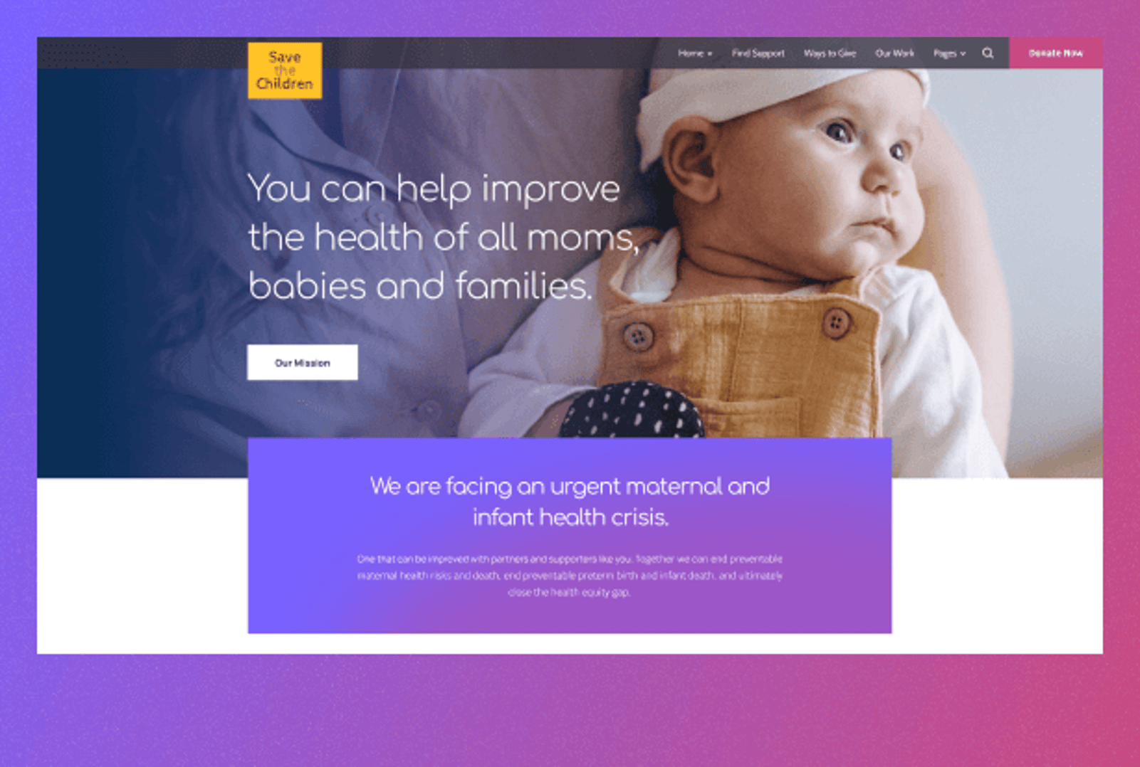 Save the Children - Charity WordPress Theme with Donations - Family Care Demo | Cmsmasters studio