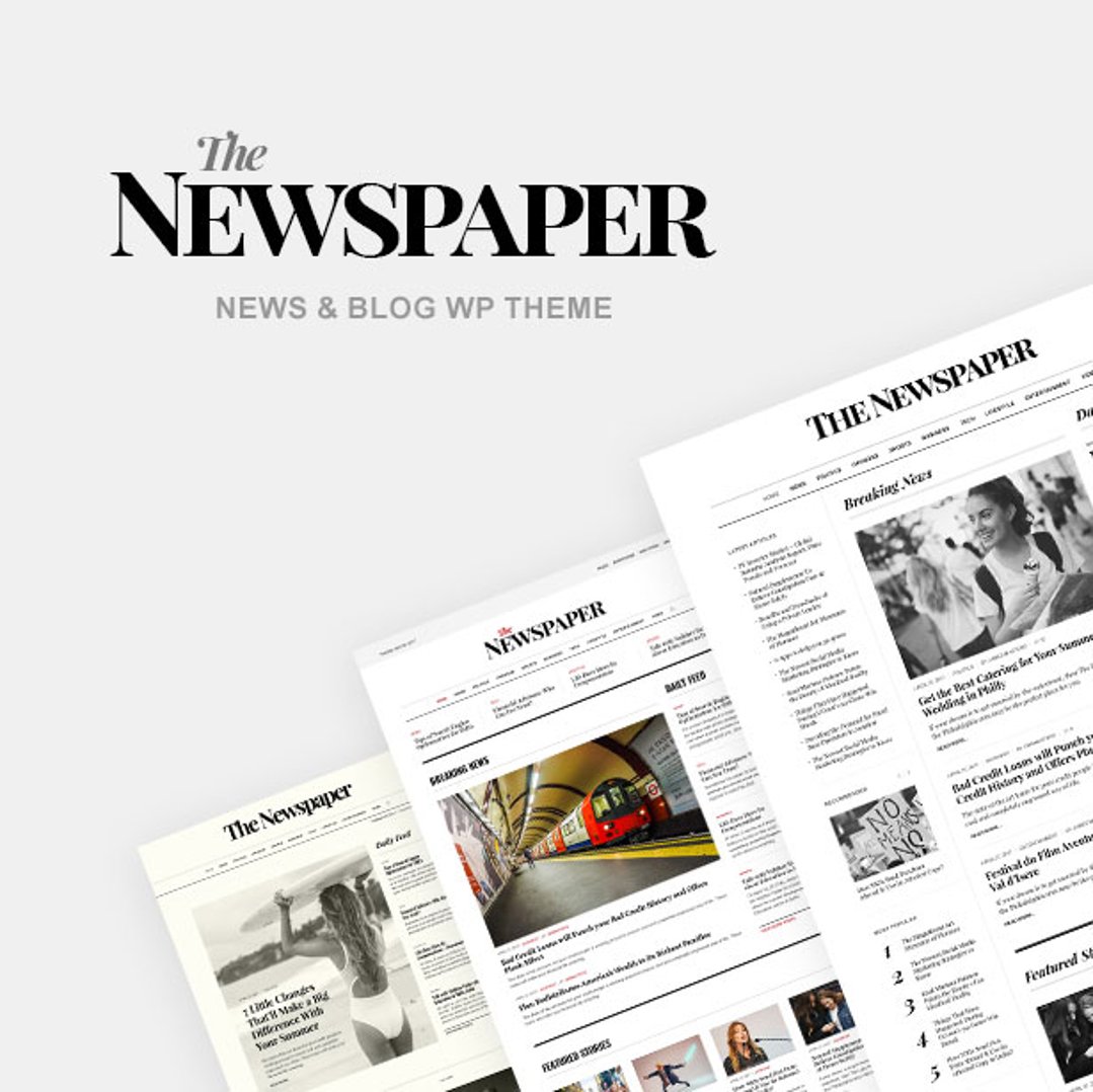 The Newspaper - Magazine Editorial WordPress Theme