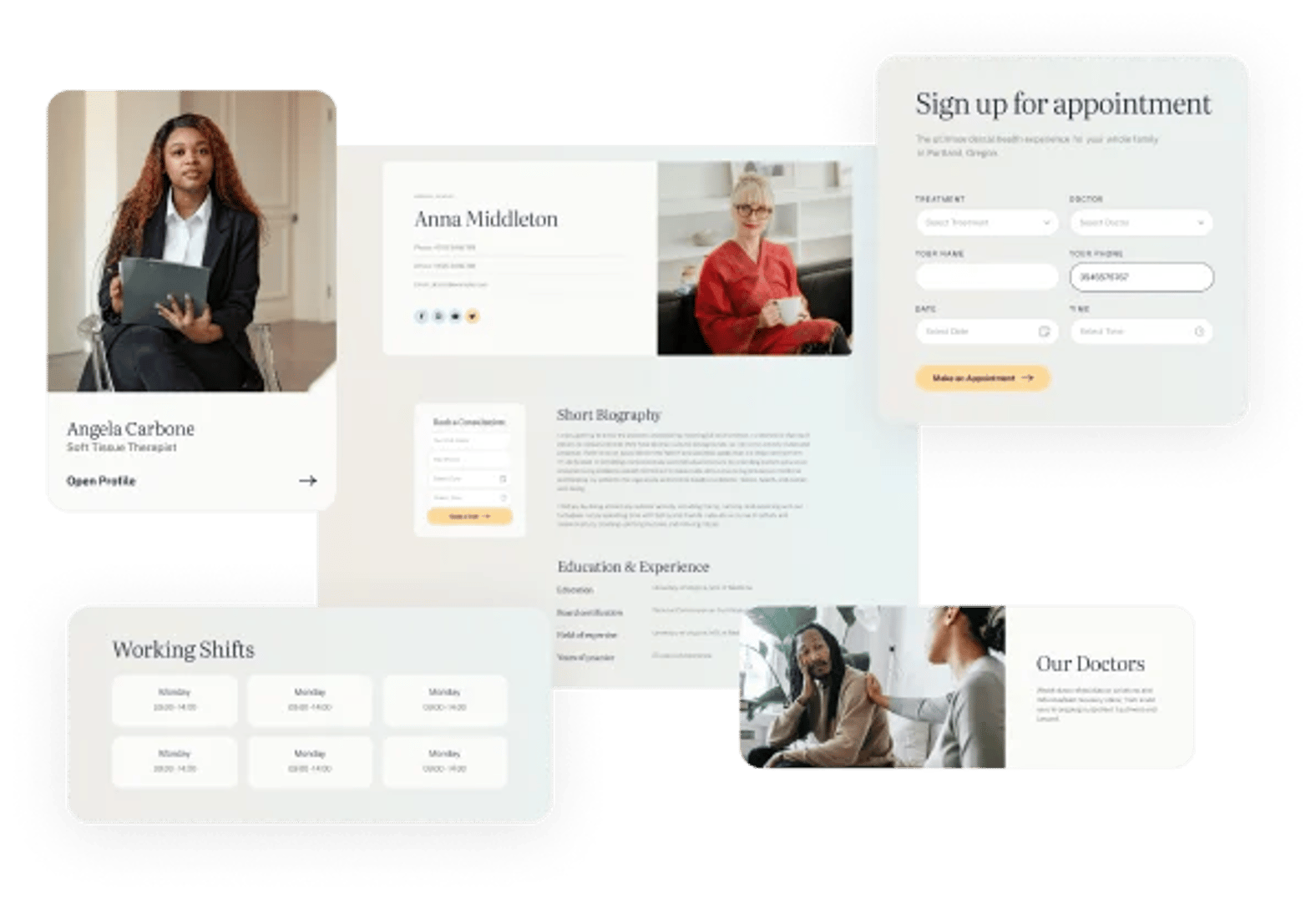 Mental Care - Therapy & Counseling Psychologist WordPress Theme - Doctors’ Profiles | CMSMasters studio
