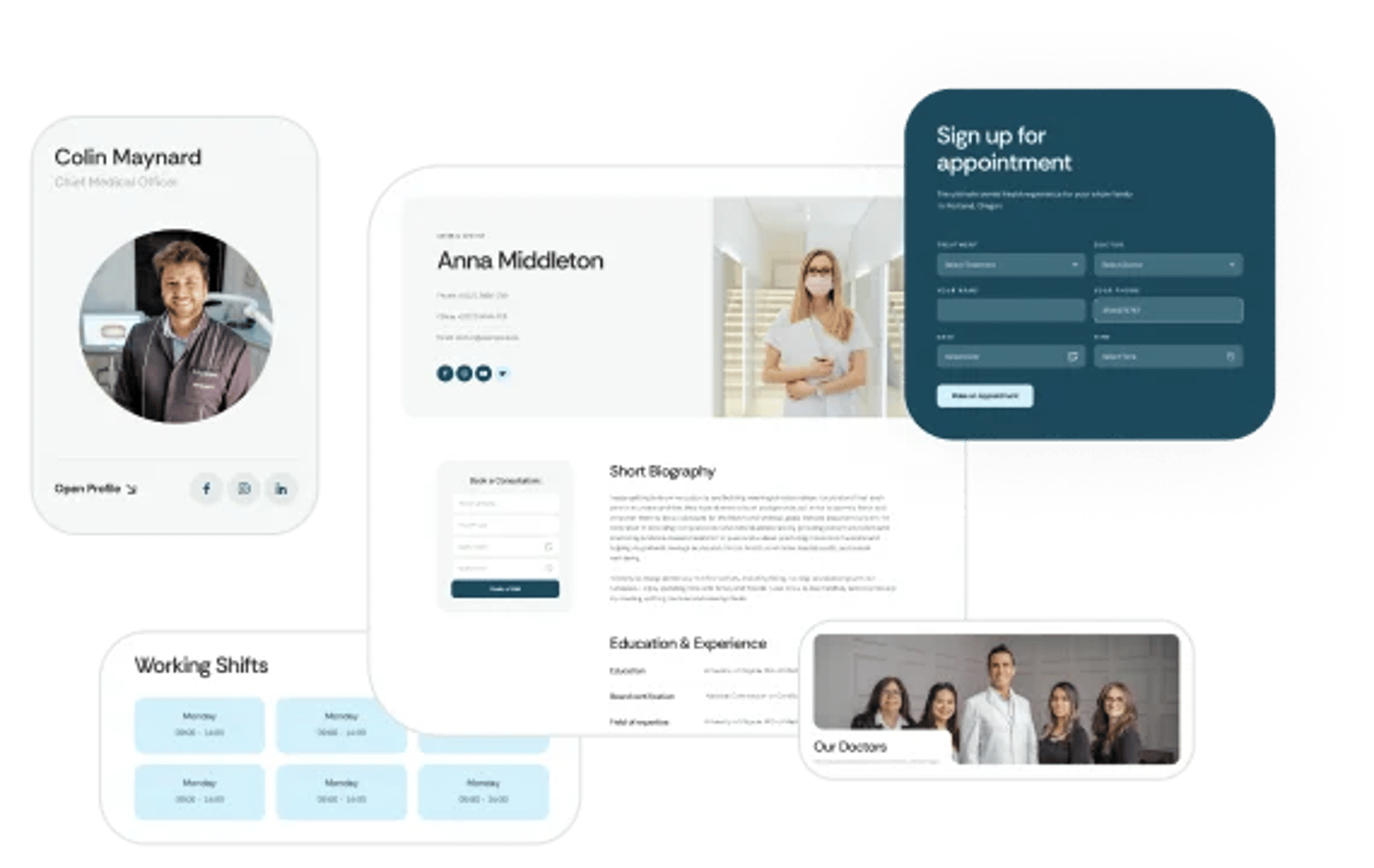 Dentissimo - Medical & Dentist WordPress Theme - Doctors’ Profiles | CMSMasters studio