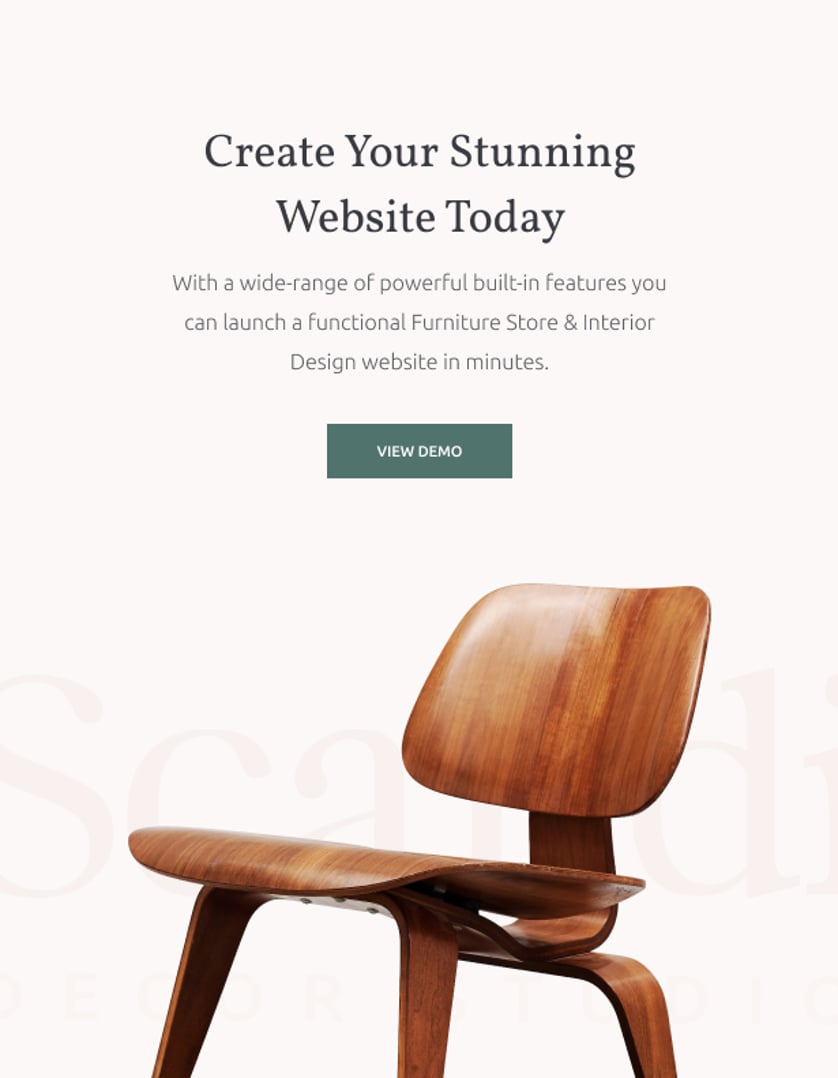 Scandi - Furniture Store and Home Decor Shop WooCommerce Theme - View Demo | cmsmasters studio