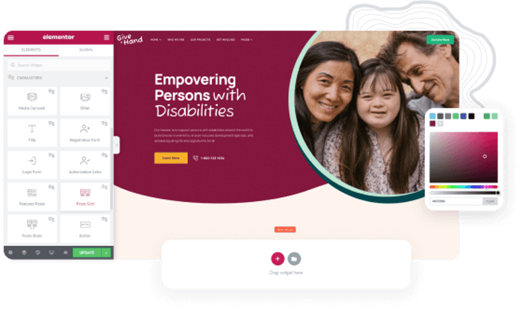 Give - NGO & Charity WordPress Theme - Elementor Builder | Cmsmasters studio
