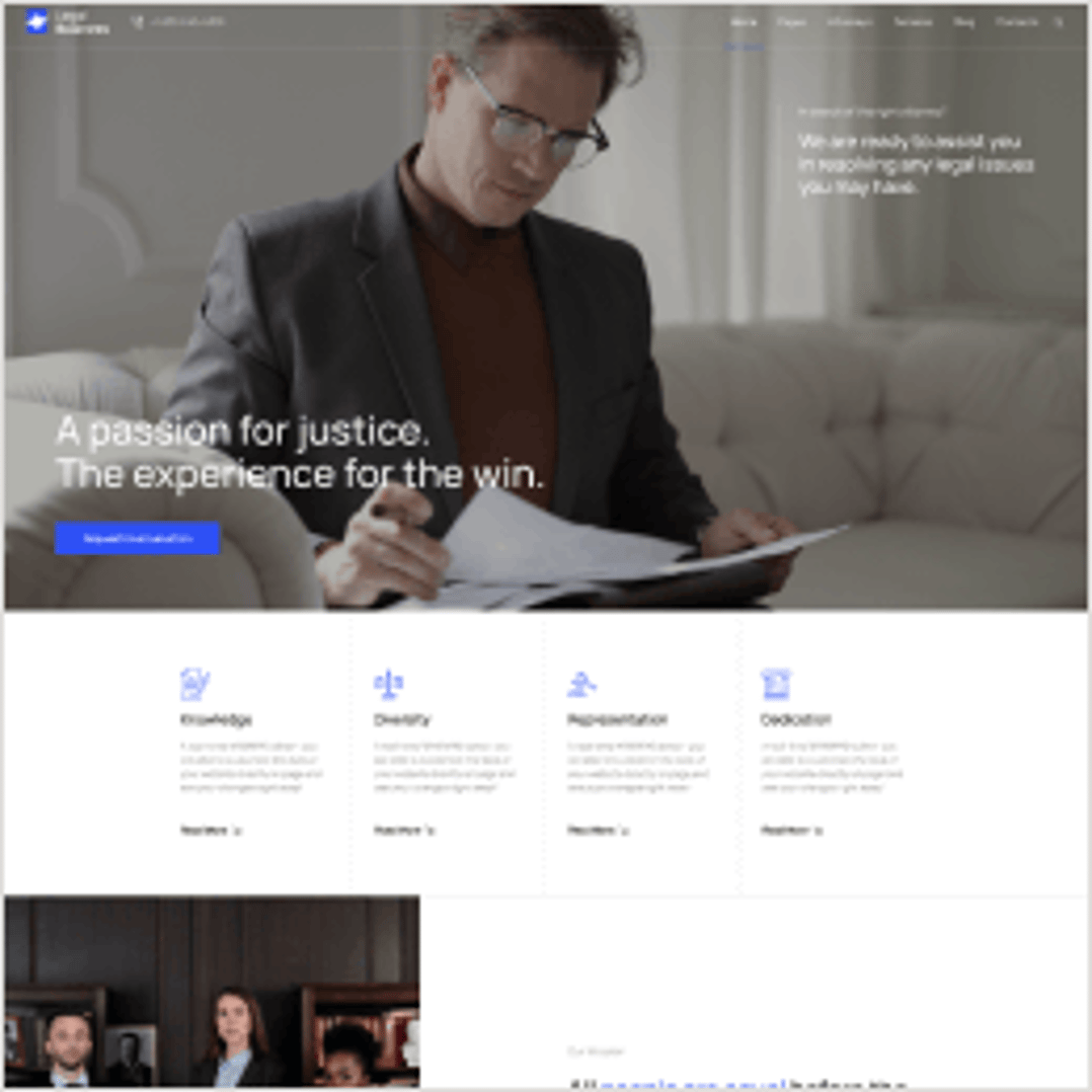 Legal Business - Attorney & Lawyer WordPress Theme - Main Demo | Cmsmasters studio