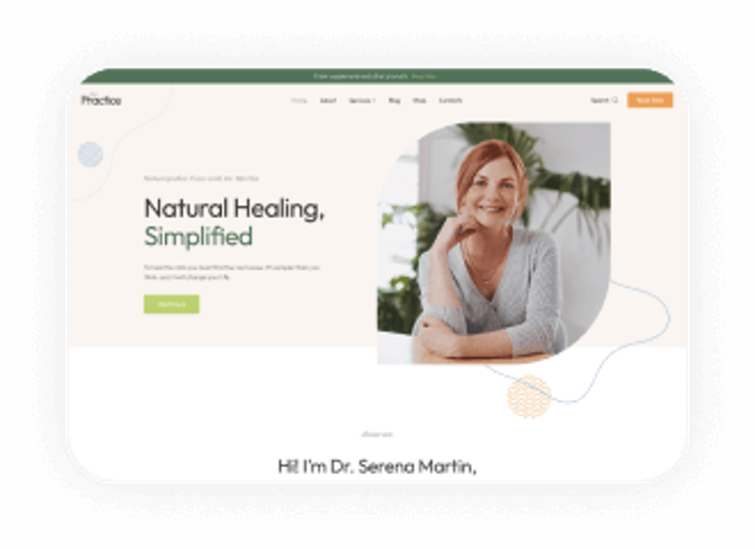 The Practitioner WordPress Theme - Nutritionist Doctor Demo