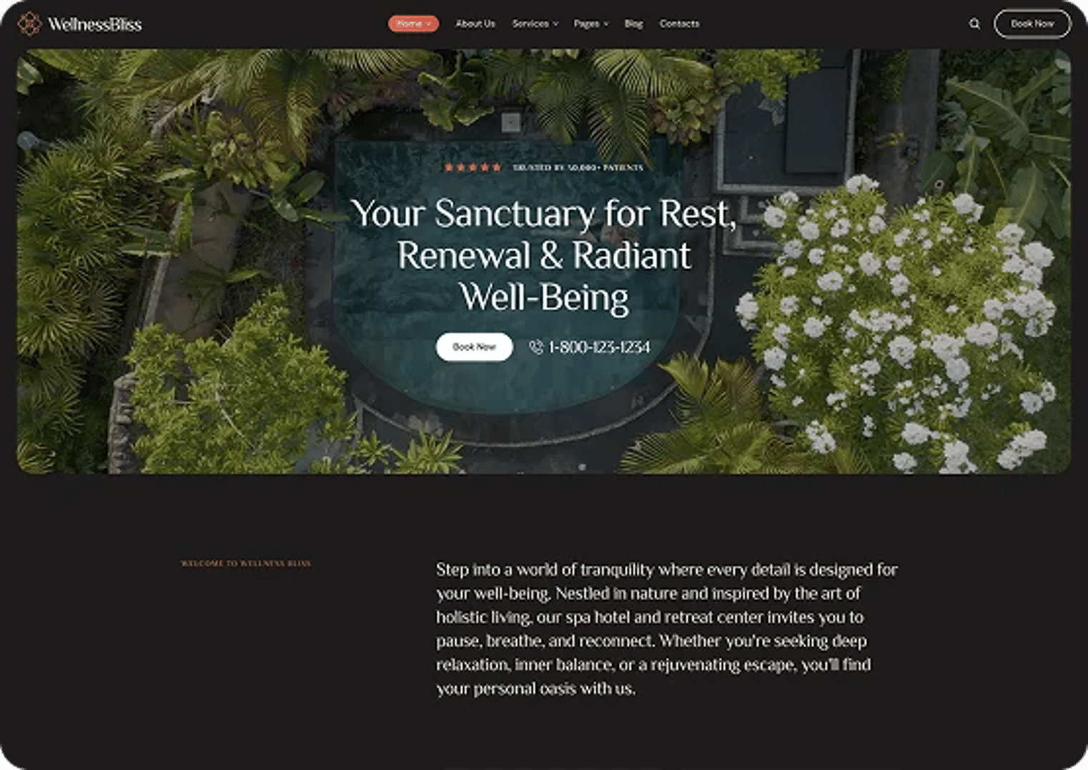 Wellness Bliss - Massage Salon & Spa WordPress Theme - Spa Resort | CMSMasters studio