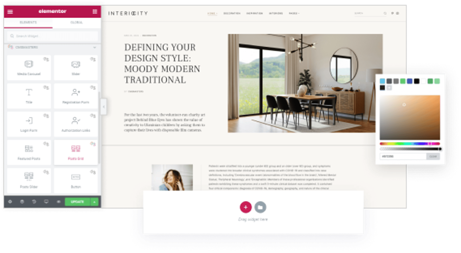 Interiocity - Home Decor Blog and Interior Design Magazine WordPress Theme - Elementor Builder | CMSMasters studio