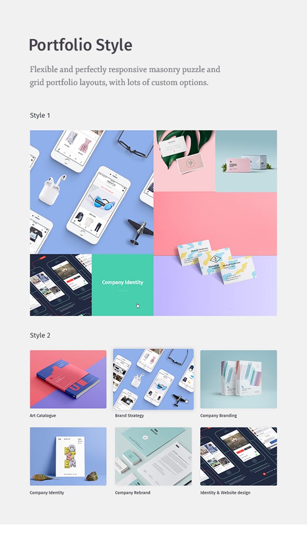 Creative Lab - Studio Portfolio & Design Agency WordPress Theme - Portfolio Style