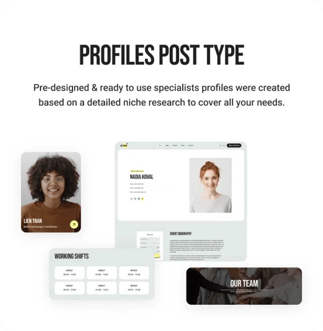 Act Now - Social Activism & NGO WordPress Theme - Profiles Post Type | CMSMasters studio