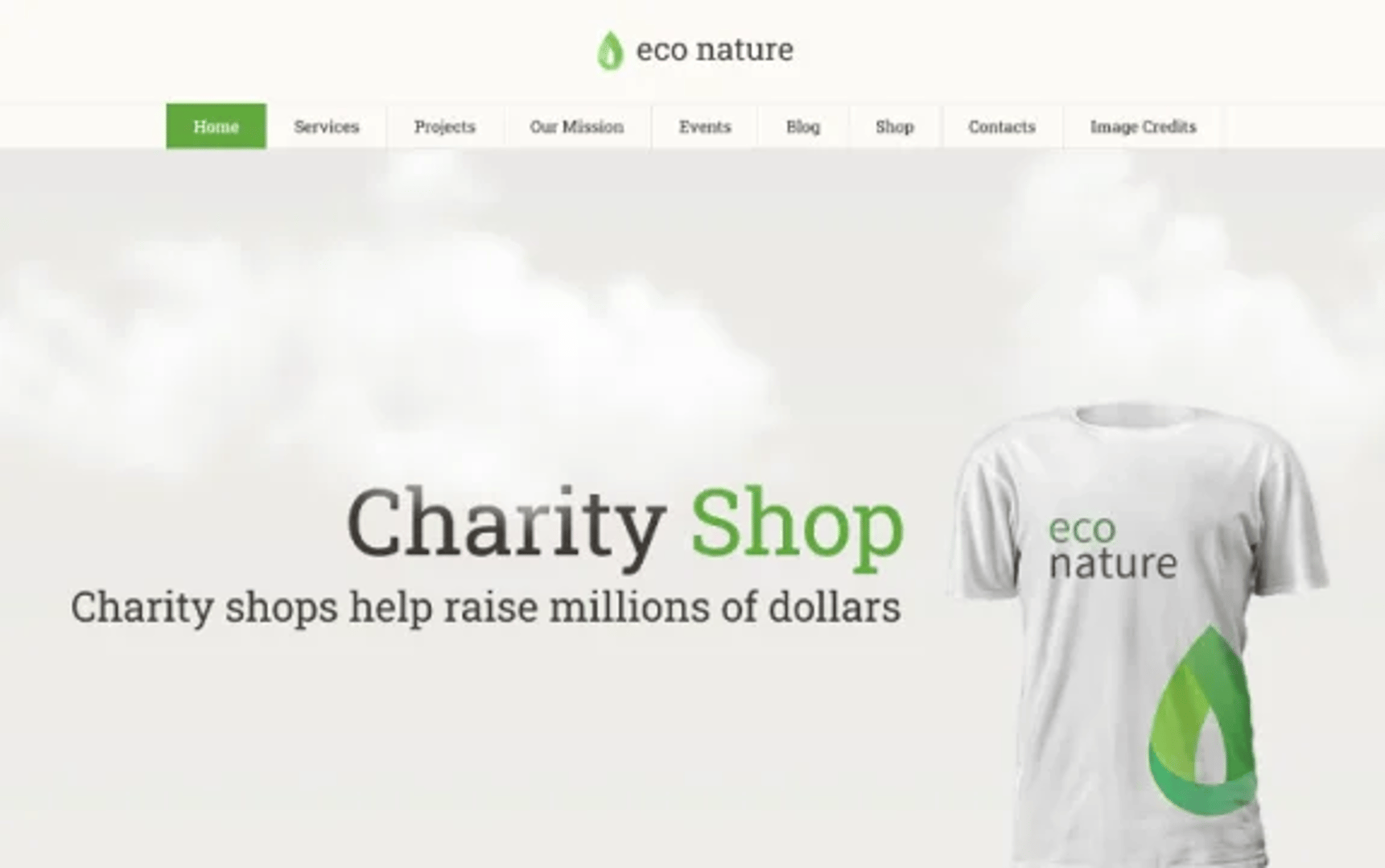 Eco Nature - Environment & Ecology WordPress Theme - Onepage Demo | CMSMasters studio