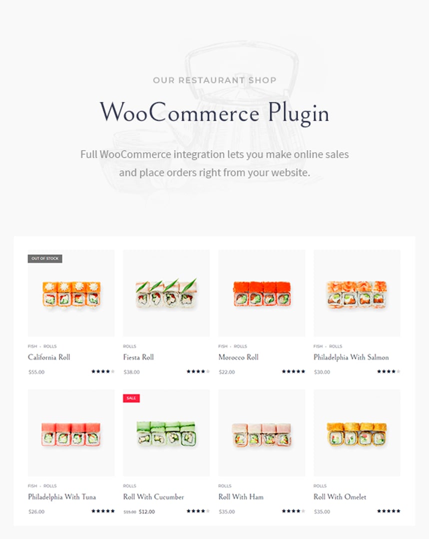 Sushico - Sushi and Asian Food Restaurant WordPress Theme - WooCommerce Plugin | cmsmasters studio
