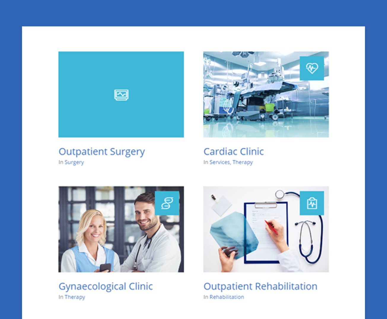 Medical Clinic - Doctor and Hospital Health WordPress Theme  - Department