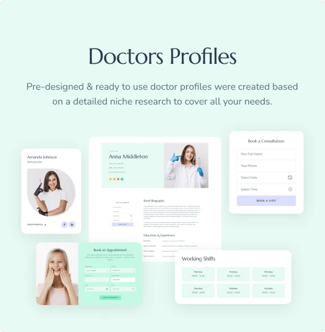 Happy Smiles - Pediatric Dental Clinic & Dentist WordPress Theme - Doctors Profiles | CMSMasters studio