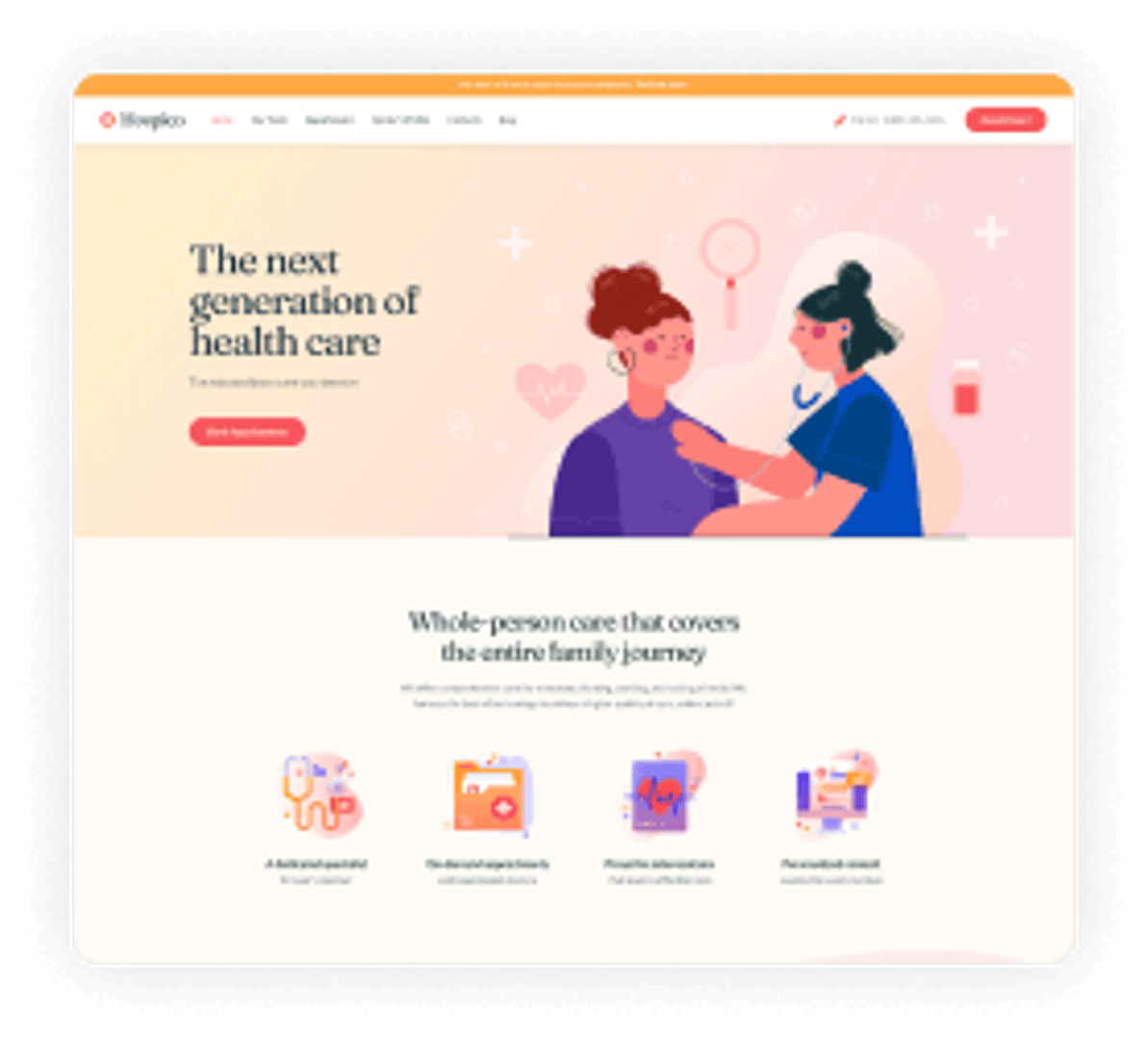 Clinicity WordPress Theme - Women Clinic Demo