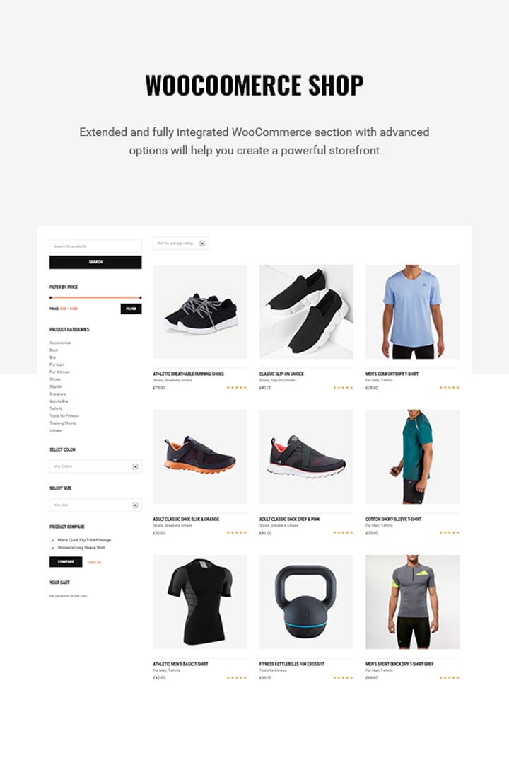 Sports Store- WooCommerce WordPress Theme - WooCommerce Shop