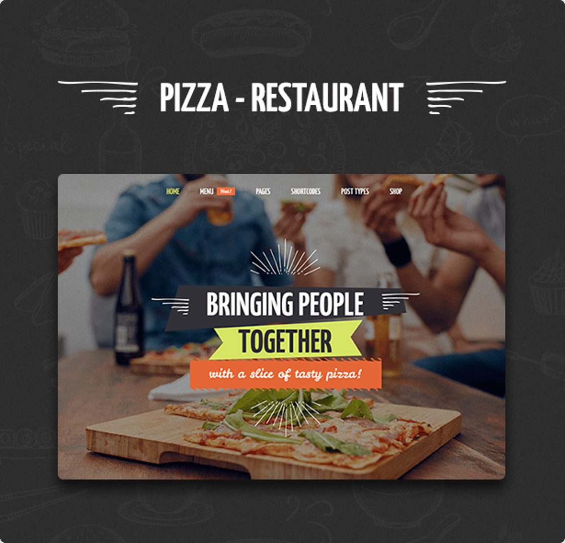 Pizza Restaurant - Fast Food & Restaurant WordPress Theme - Pizza Restaurant