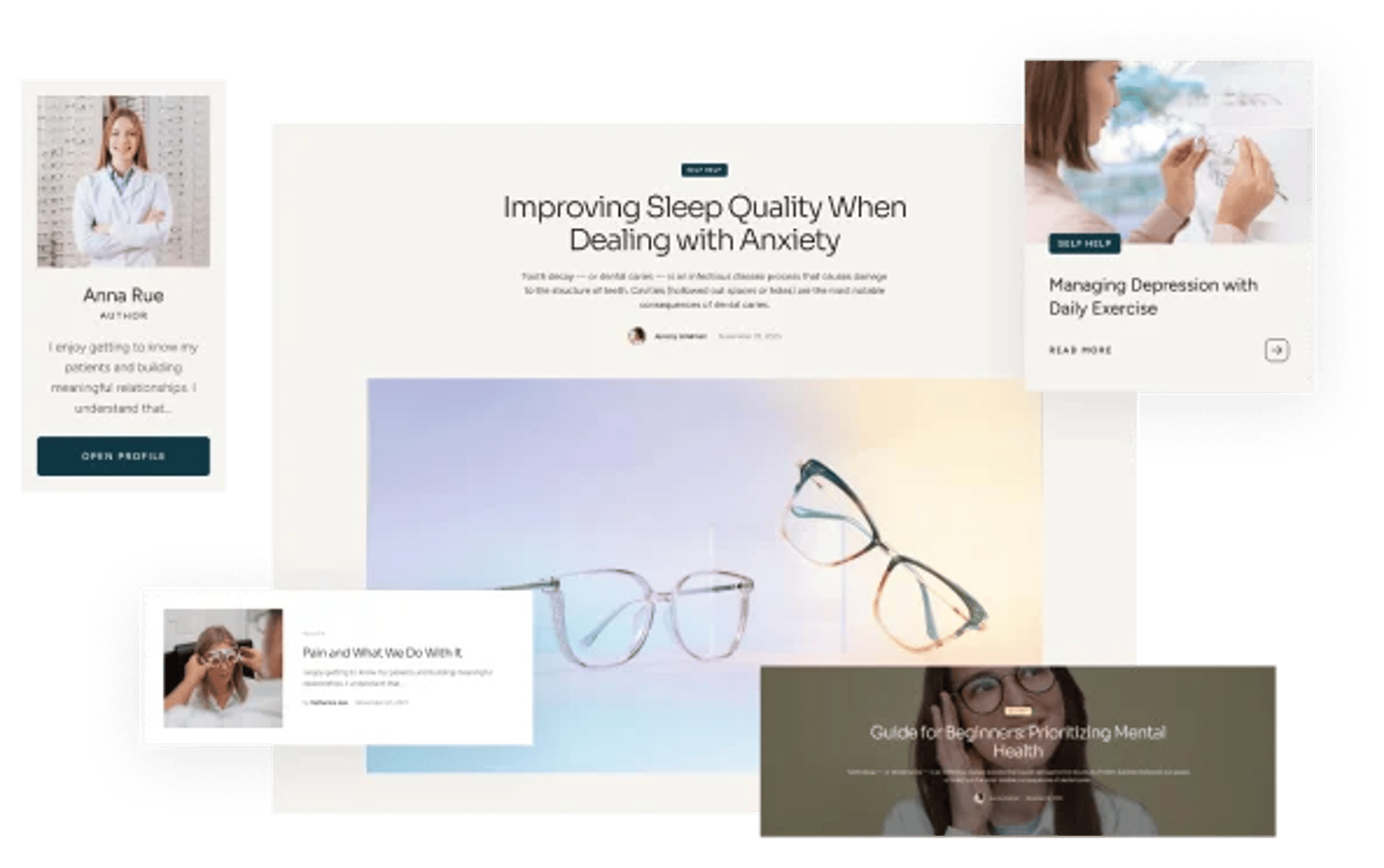 Eye Care - WordPress Theme for Optometrist & Eye Clinic - Blog Posts Layout | CMSMasters studio
