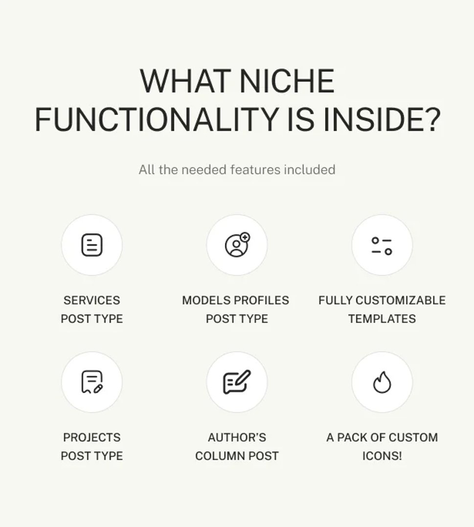 Iconique - Fashion Model Agency WordPress Theme - Niche Functionality | CMSMasters studio