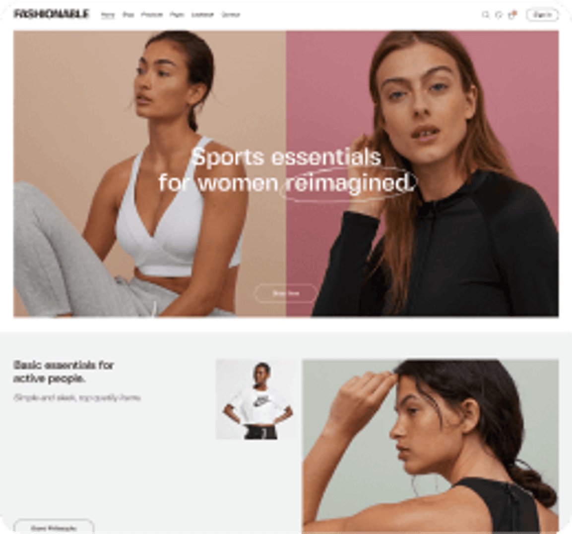 Fashionable - Clothing & Apparel WooCommerce WordPress Theme - Sport Shop | Cmsmasters studio