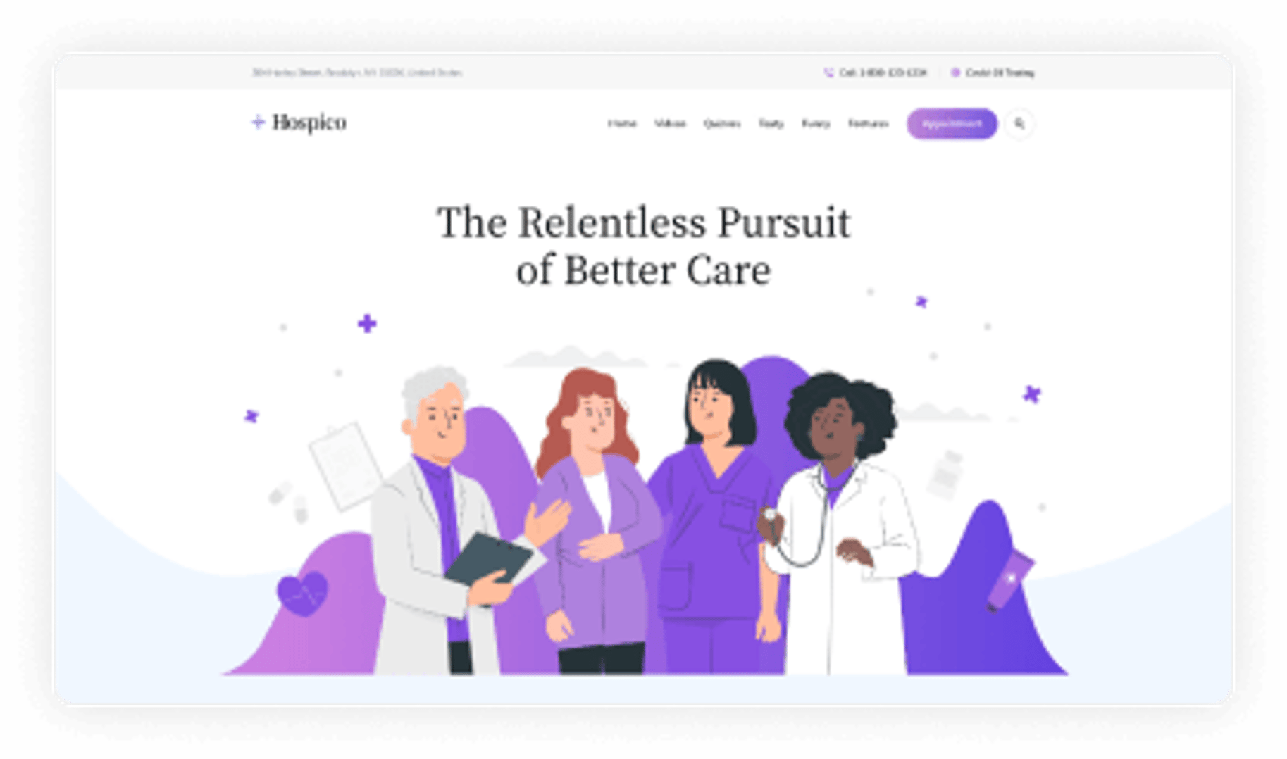 Clinicity WordPress Theme - Family Clinic Demo