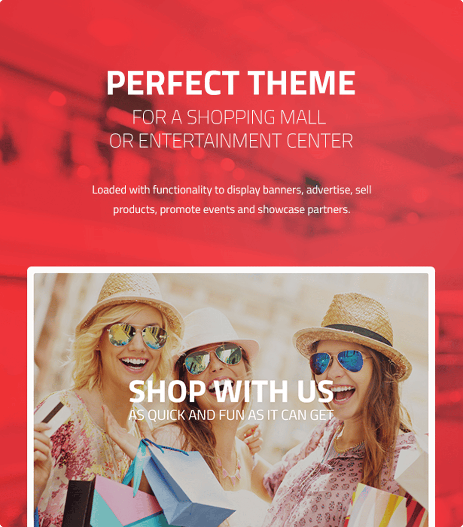 Shopping Mall - Entertainment Center and Business WordPress Theme - Perfect Theme | cmsmasters studio