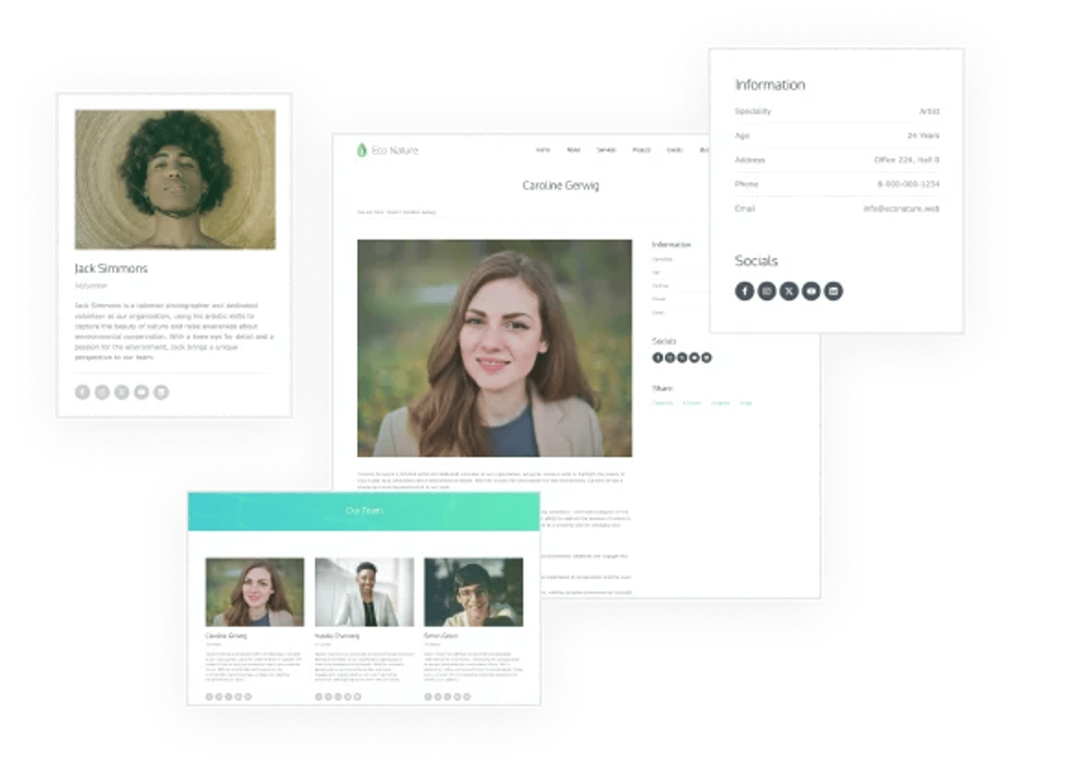Eco Nature - Environment & Ecology WordPress Theme - Profiles Post Type | CMSMasters studio