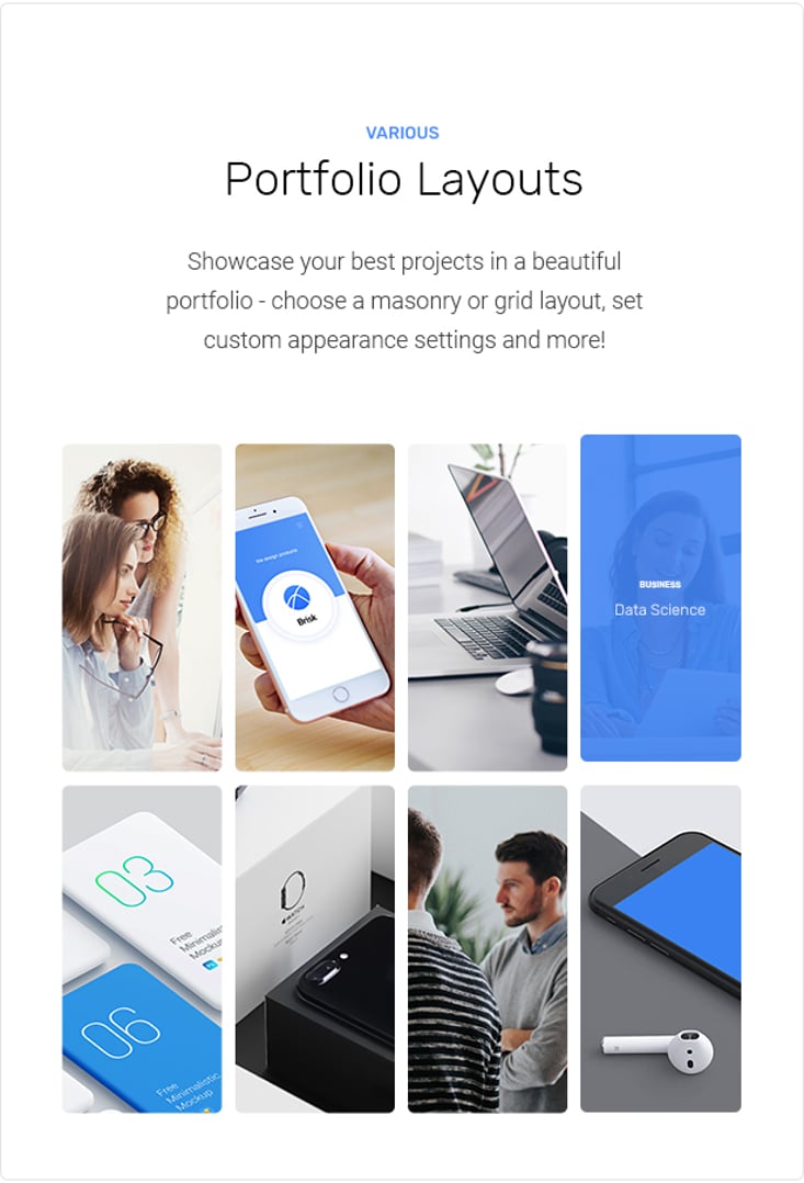 Aspero - Business WordPress Theme - Portfolio Layouts | cmsmasters studio