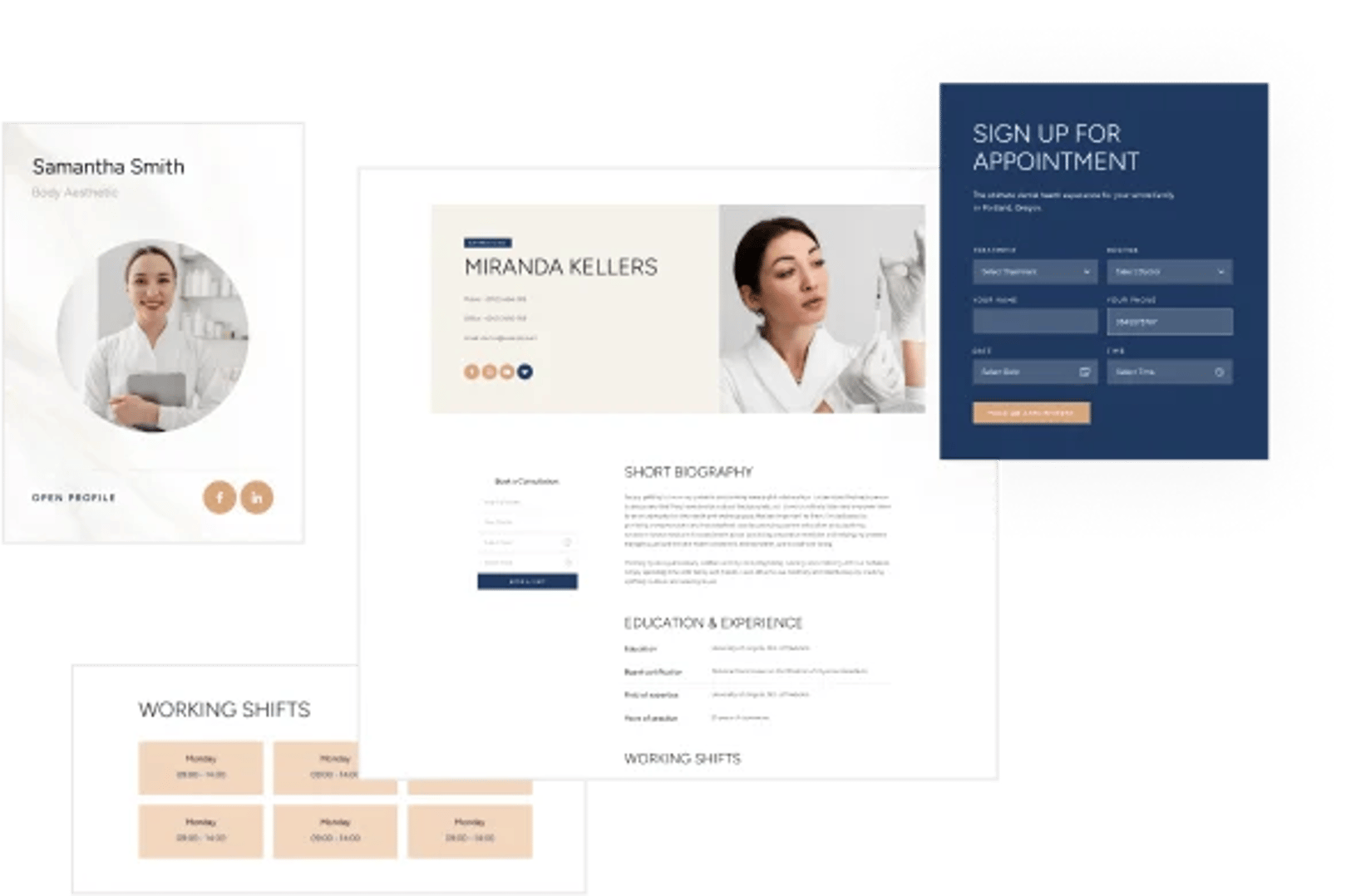 Aesthetica - Plastic Surgery & Beauty Clinic WordPress Theme - Doctors’ Profiles | CMSMasters studio