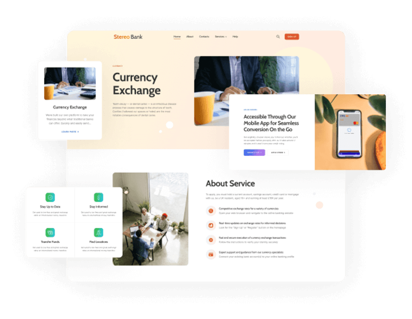 Stereo Bank - Business and Finance WordPress Theme - Open Service Templates | Cmsmasters studio