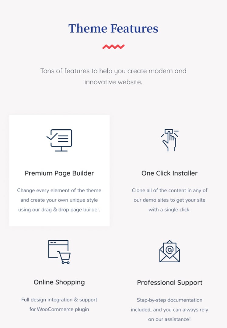 Ecole - Education & School WordPress Theme - Theme Features | cmsmasters studio