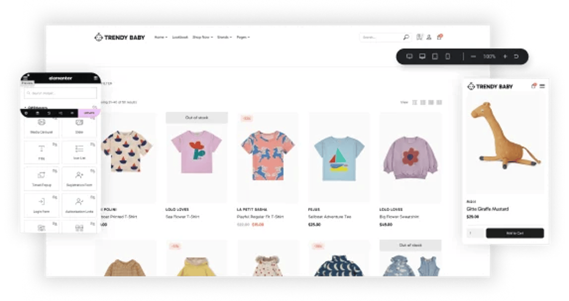 Trendy Baby - Children and Kids Store WordPress Theme | cmsmasters studio