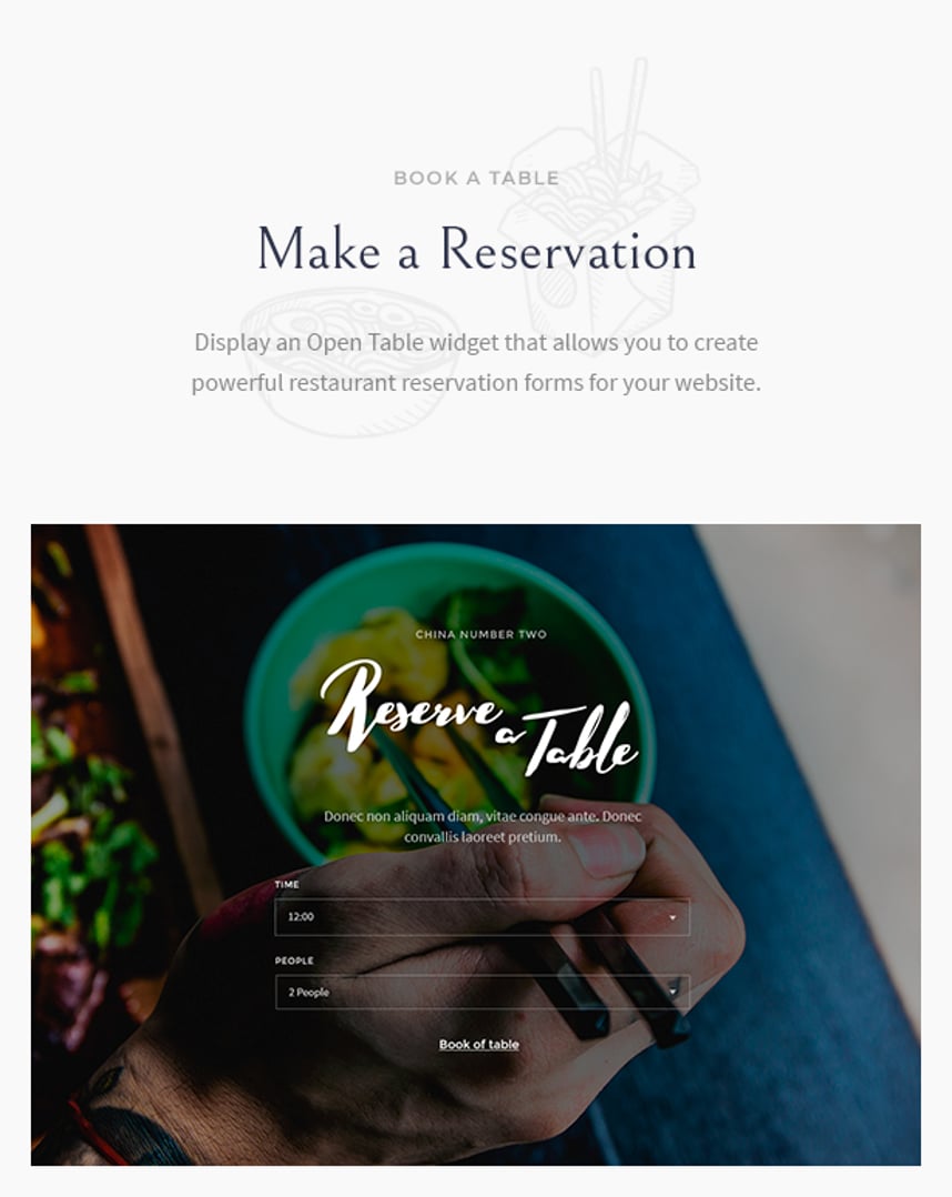 Sushico - Sushi and Asian Food Restaurant WordPress Theme - Make a Reservation | cmsmasters studio