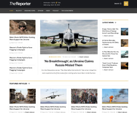 The Reporter - Newspaper Editorial WordPress Theme - Military Demo | Cmsmasters studio