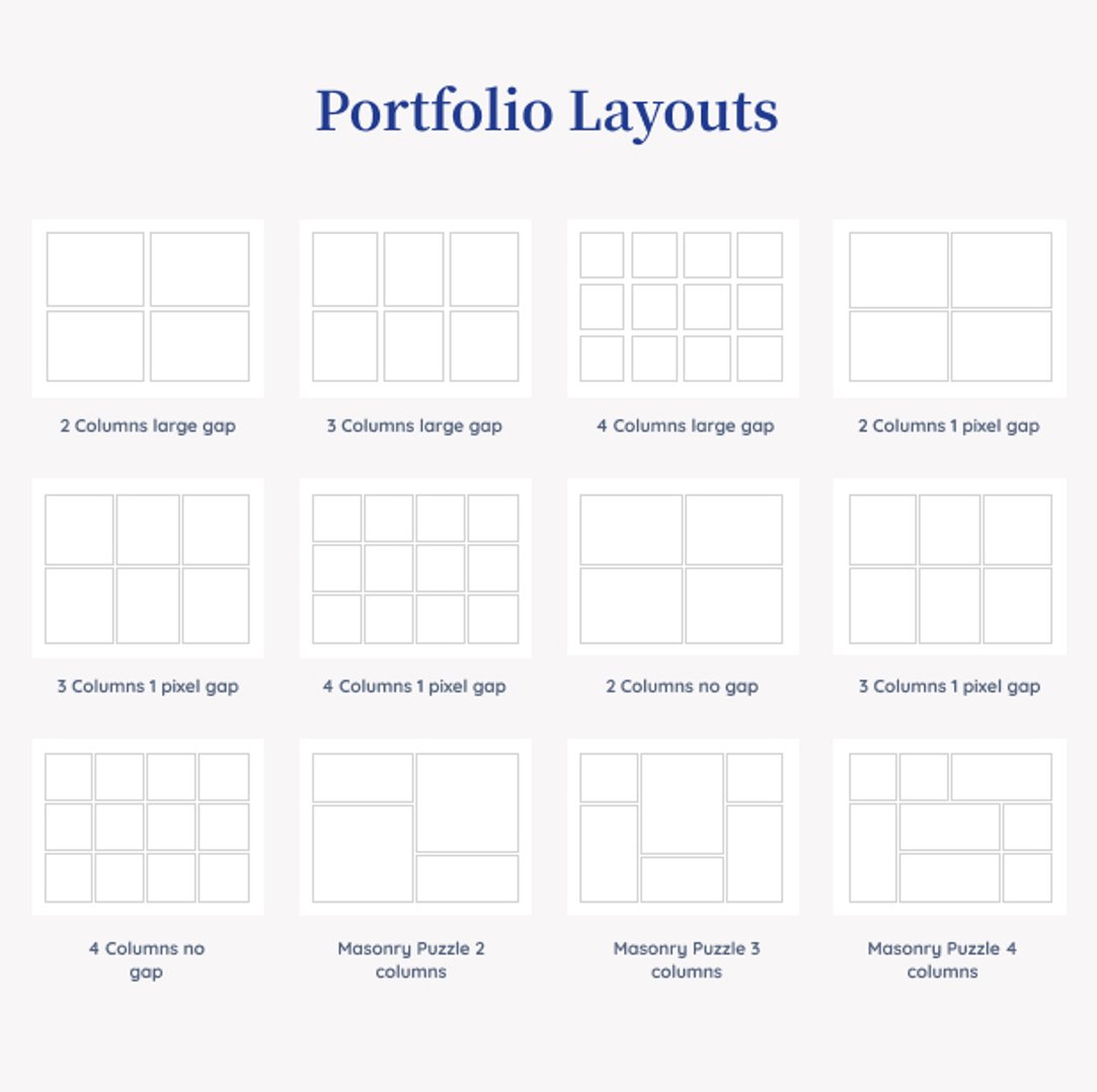 Ecole - Education & School WordPress Theme - Portfolio Layouts | cmsmasters studio