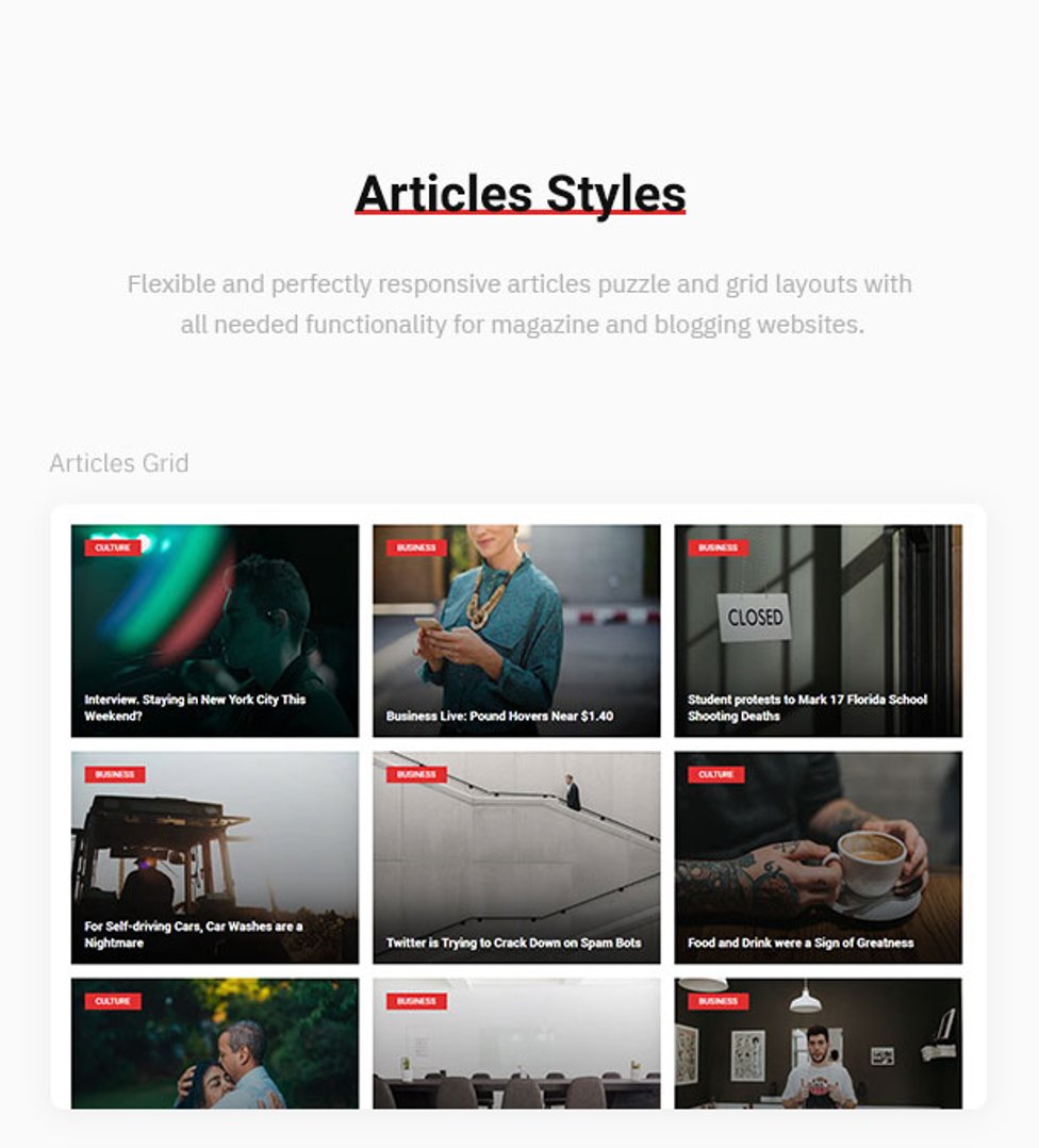 Magazilla – News and Magazine WordPress Theme - Article Styles | Cmsmasters studio