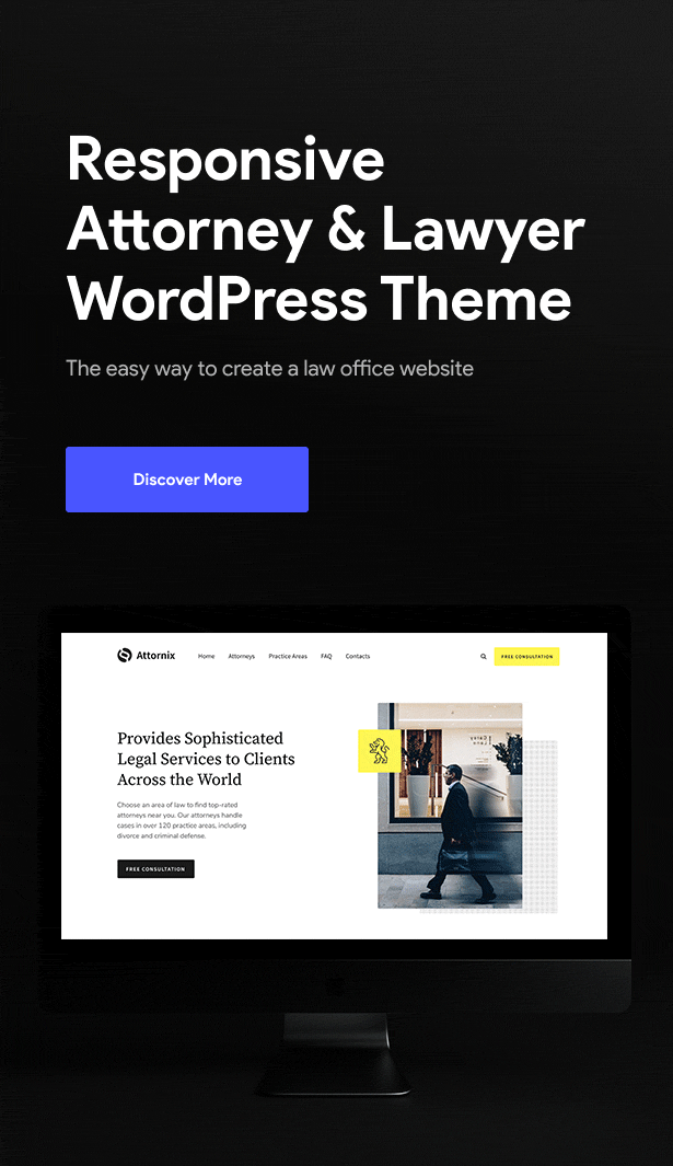 Attornix - Attorney & Lawyer WordPress Theme | cmsmasters studio