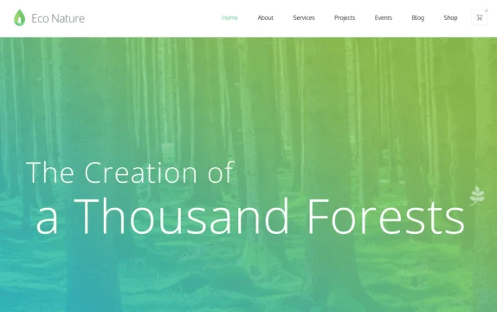 Eco Nature - Environment & Ecology WordPress Theme - Default Demo | CMSMasters studio