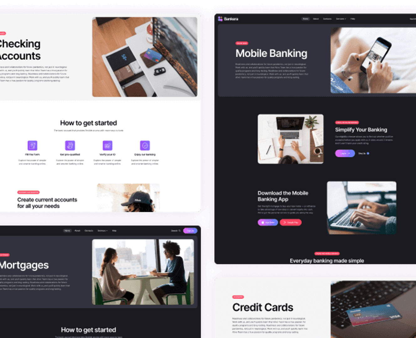 Cyberbank WordPress Theme - Open Service Templates
