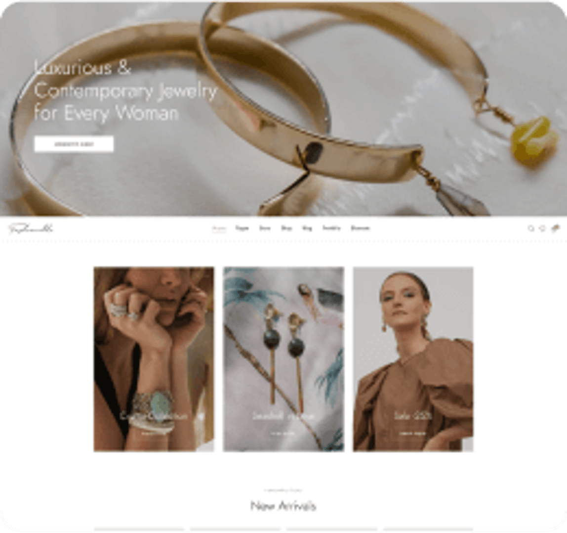 Fashionable - Clothing & Apparel WooCommerce WordPress Theme - Jewelry Store | Cmsmasters studio