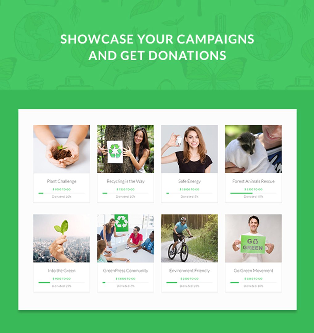 Eco Press - Nature, Ecology & NGO WordPress Theme - Campaigns & Donations