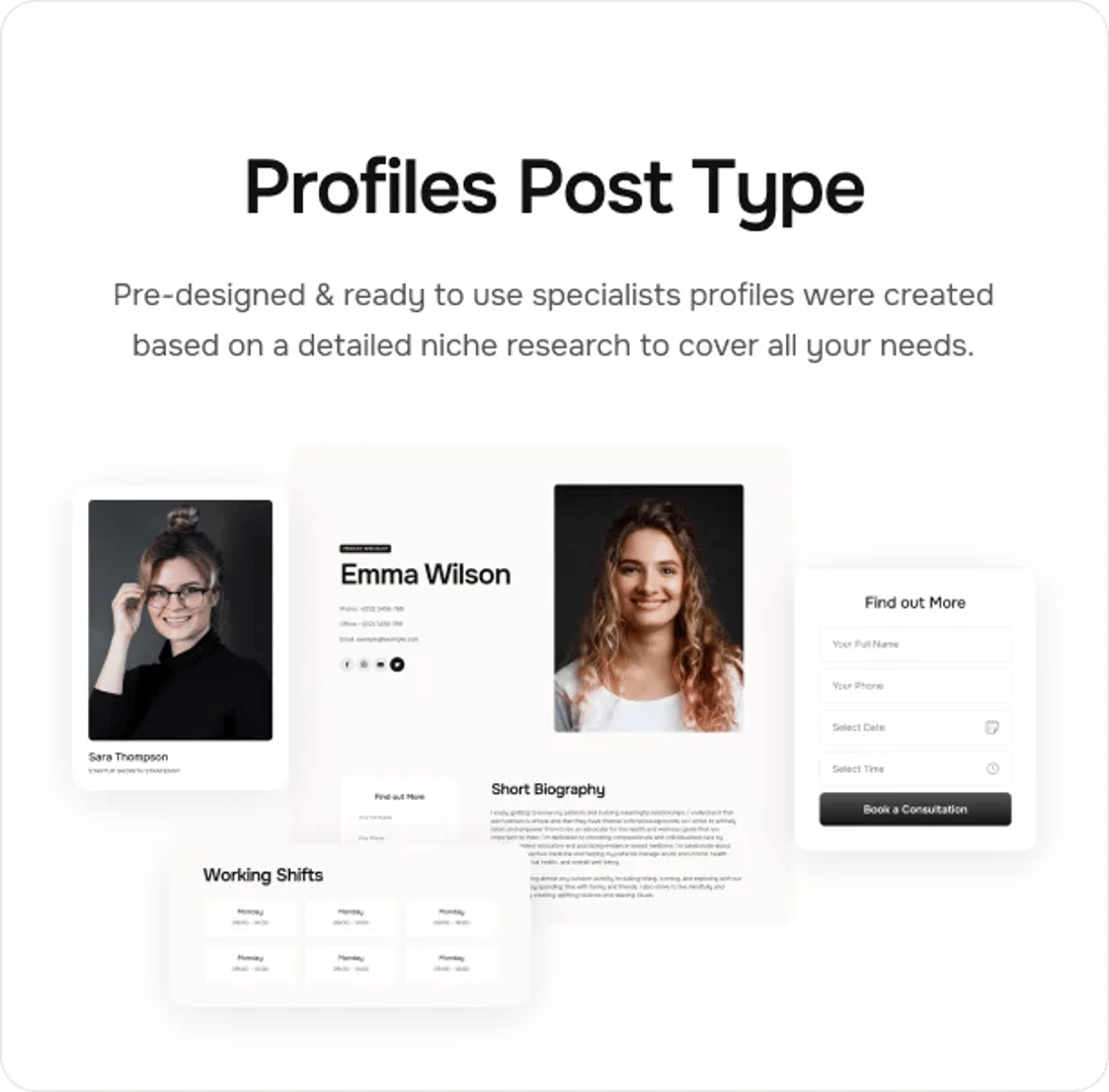 SaaSsy App - Software & Tech Startup WordPress Theme - Profiles Post Type | CMSMasters studio